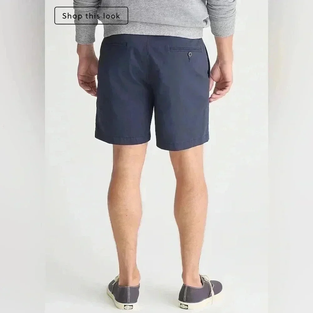 J. Crew 9” MENS stretch chino short size 34